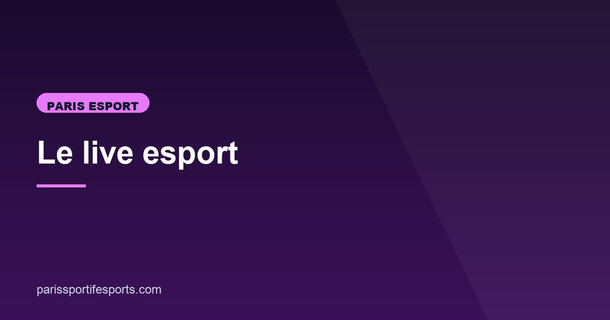 Illustration de l'article consacré au live esport