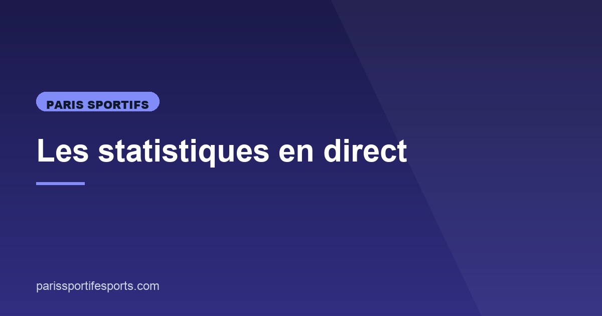Illustration de l'article consacré aux statistiques en direct